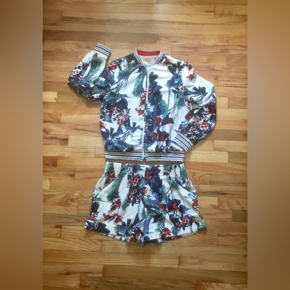 Beulah Jacket & Philosophy Shorts Matching Set